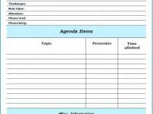 40 Customize Our Free Gs Meeting Agenda Template in Photoshop by Gs Meeting Agenda Template