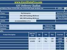 Job Work Under Gst Invoice Template