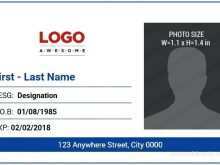 40 Customize Our Free School Id Card Template In Word PSD File with School Id Card Template In Word