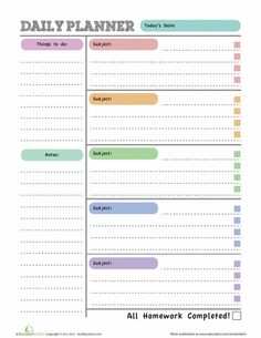 40 Customize Weekly Homework Agenda Template in Word with Weekly Homework Agenda Template