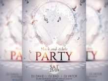 40 Free All White Party Flyer Template Free in Word for All White Party Flyer Template Free