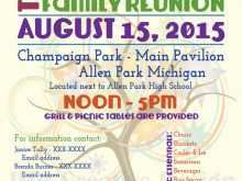 40 Free Family Reunion Flyer Template Free With Stunning Design for Family Reunion Flyer Template Free