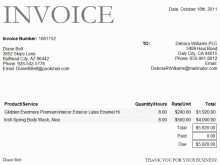 40 Free Invoice Format In Doc Formating by Invoice Format In Doc