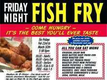 40 Free Printable Fish Fry Flyer Template PSD File for Fish Fry Flyer Template