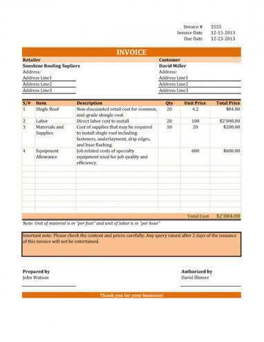 40 Free Printable Job Invoice Template Free With Stunning Design by Job Invoice Template Free