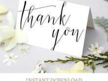 Thank You Card Template Download