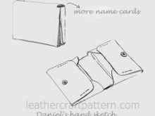 40 Leather Name Card Holder Template Photo with Leather Name Card Holder Template