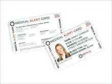 40 Online Medical Id Card Template Uk Maker with Medical Id Card Template Uk