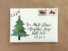 40 Printable Christmas Card Envelopes Templates PSD File for Christmas Card Envelopes Templates