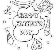 40 Printable Father Day Card Templates To Colour Layouts for Father Day Card Templates To Colour