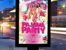 40 Printable Pajama Party Flyer Template Photo for Pajama Party Flyer Template