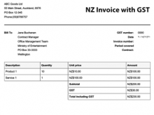 40 Printable Tax Invoice Template Nz PSD File with Tax Invoice Template Nz