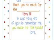 40 Printable Thank You Card Template Grandparents Maker for Thank You Card Template Grandparents