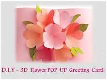 40 Report 3D Flower Pop Up Card Tutorial Step By Step in Word by 3D Flower Pop Up Card Tutorial Step By Step
