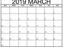 40 Report Daily Calendar Template March 2019 Templates by Daily Calendar Template March 2019