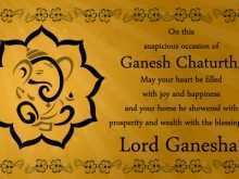 40 Report Invitation Card Format For Ganesh Chaturthi Formating with Invitation Card Format For Ganesh Chaturthi