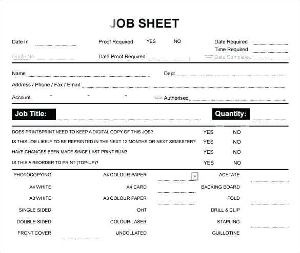 40 Report Job Card Template Excel Free Download by Job Card Template Excel Free