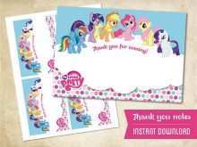 40 Report My Little Pony Thank You Card Template Photo by My Little Pony Thank You Card Template