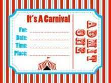 40 Standard Carnival Themed Flyer Template Download by Carnival Themed Flyer Template