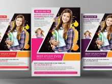 40 Standard Education Flyer Template With Stunning Design with Education Flyer Template