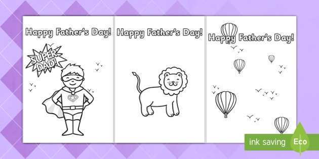 40 Standard Happy Fathers Day Card Templates Maker with Happy Fathers Day Card Templates