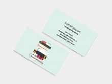 Make Business Card Template Online
