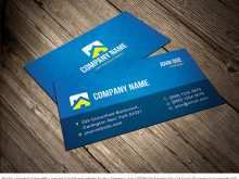 Blank Business Card Template Illustrator Free