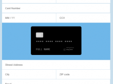 41 Adding Credit Card Template Html Layouts with Credit Card Template Html