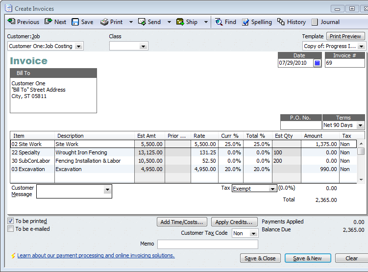 41 Adding Quickbooks Contractor Invoice Template Now with Quickbooks Contractor Invoice Template