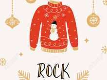 41 Best Christmas Sweater Card Template by Christmas Sweater Card Template