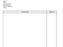 41 Blank Sample Personal Invoice Template For Free for Sample Personal Invoice Template