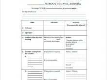 Meeting Agenda Actions Template