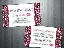 Mary Kay Business Card Template Download