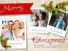 41 Creative Christmas Card Collage Templates With Stunning Design with Christmas Card Collage Templates