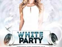 41 Creative White Party Flyer Template Free PSD File with White Party Flyer Template Free