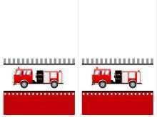 41 Customize Our Free Fire Truck Thank You Card Template Templates by Fire Truck Thank You Card Template