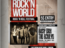 41 Customize Our Free Free Concert Flyer Templates Maker for Free Concert Flyer Templates