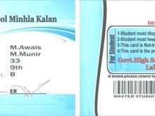 41 Customize Student Id Card Word Template Free Download Maker with Student Id Card Word Template Free Download