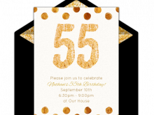 41 Format 55Th Birthday Card Template Photo with 55Th Birthday Card Template
