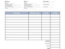 41 Format General Contractor Invoice Template for Ms Word by General Contractor Invoice Template