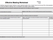 41 Format Lean Meeting Agenda Template Photo for Lean Meeting Agenda Template