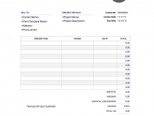41 Free Consulting Hours Invoice Template for Ms Word by Consulting Hours Invoice Template