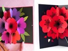 41 Free Printable 3D Flower Pop Up Card Tutorial Step By Step With Stunning Design with 3D Flower Pop Up Card Tutorial Step By Step