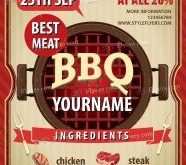 41 Free Printable Free Bbq Flyer Template in Word by Free Bbq Flyer Template