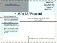 41 Free Printable Postcard Template For Usps Mailing Maker for Postcard Template For Usps Mailing