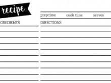 41 Free Printable Recipe Card Template For Word 4X6 Download for Recipe Card Template For Word 4X6