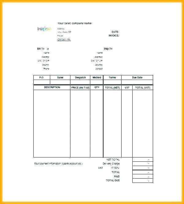 41 Free Printable Vat Invoice Template For Uae with Vat Invoice Template For Uae