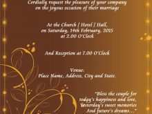 41 Invitation Card Marriage Sample Download by Invitation Card Marriage Sample