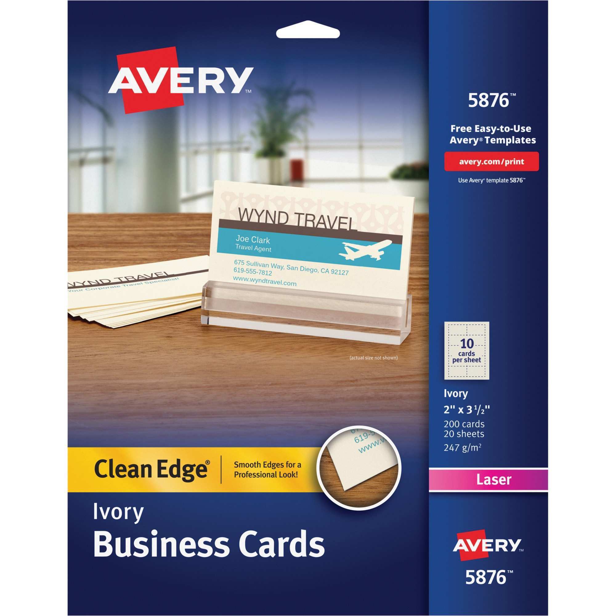 41 Online Avery Business Card Template 5876 in Photoshop for Avery Business Card Template 5876