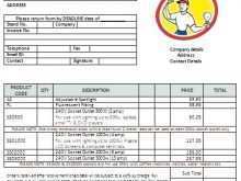 Electrical Company Invoice Template